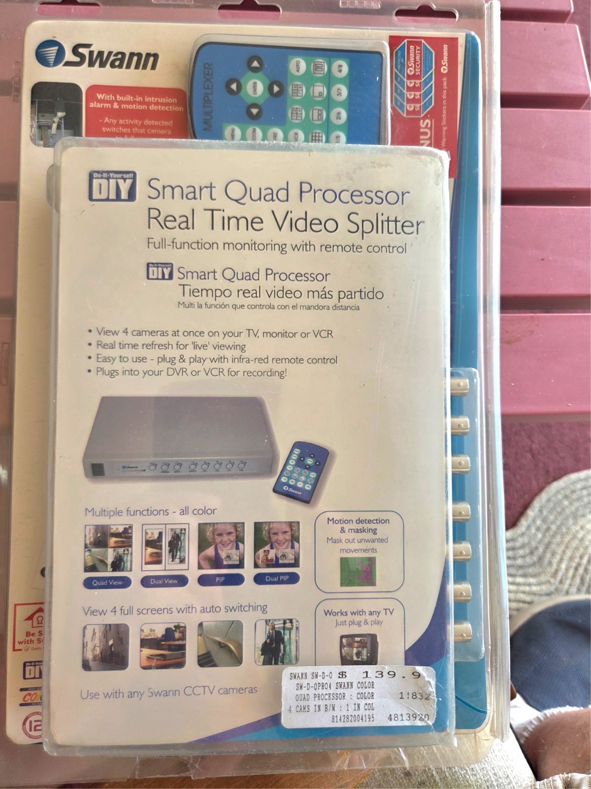 Swann Smart 8 Channel Dual Quad Processor DVR Camera Recorder- VINTAGE New Swann Smart 8 Channel Dual Quad Processor DVR Camera Recorder- VINTAGE New