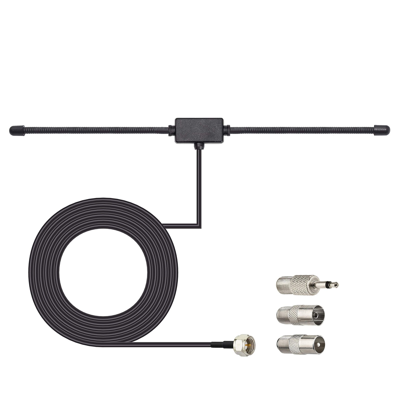 Bingfu FM Radio Dipole Antenna for Stereo Receiver Indoor Pioneer Onkyo Black Bingfu FM Radio Dipole Antenna for Stereo Receiver Indoor Pioneer Onkyo Black