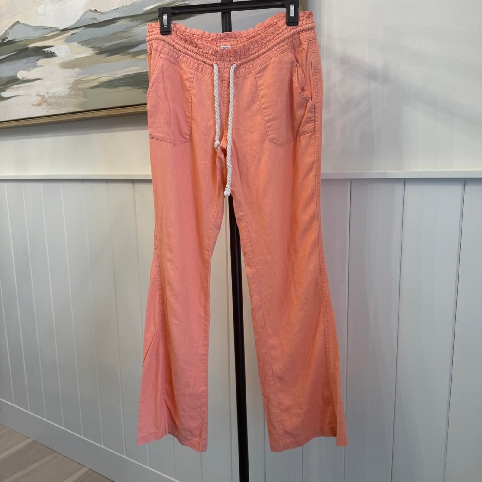 Roxy Women\'s Pink and Orange Trousers