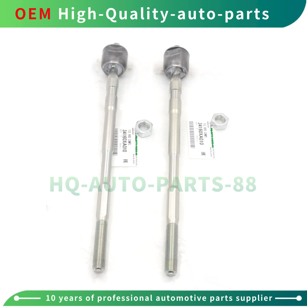 OEM Front Inner Tie Rods End Links Set For Subaru Forester Legacy Outback WRX