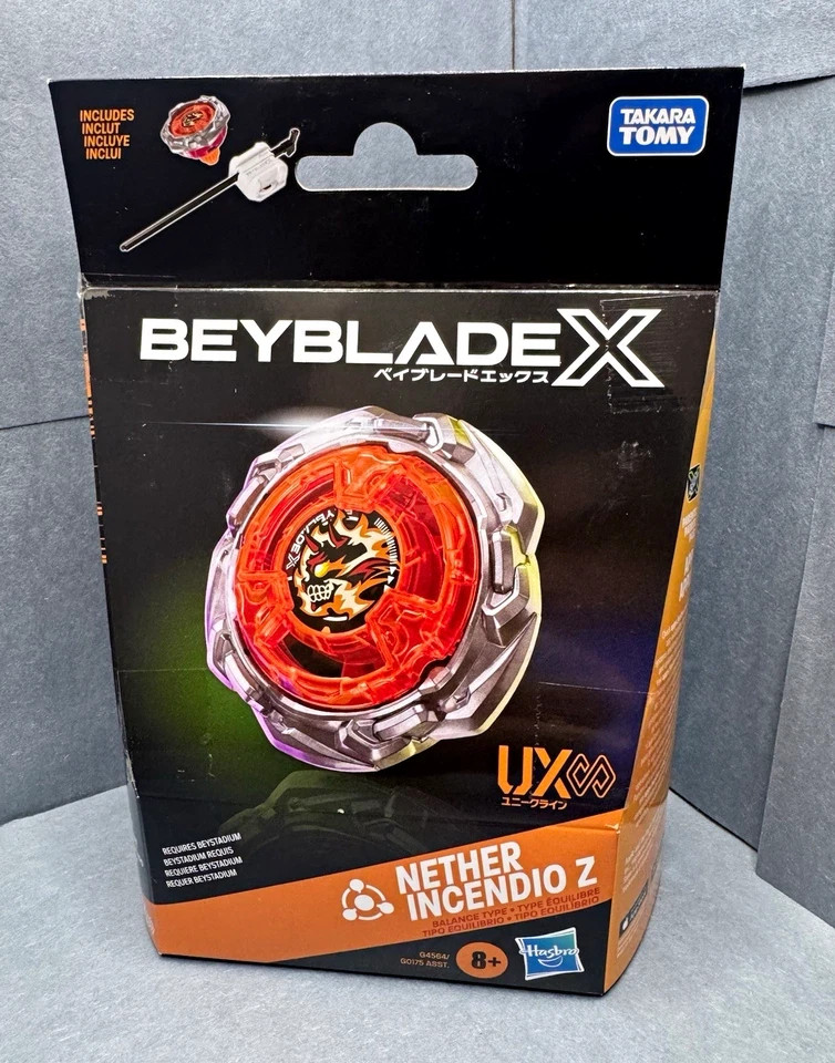 Takara Tomy Beyblade X UX-00 Nether Incendio Z Balance Type Takara Tomy Beyblade X UX-00 Nether Incendio Z Balance Type