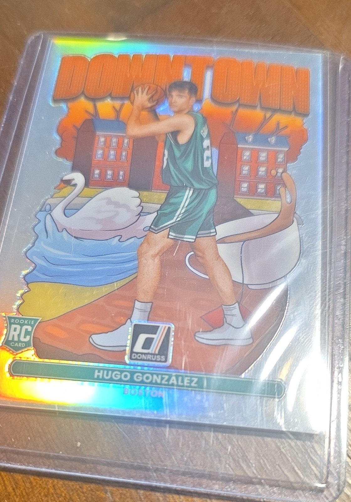 2025-26 Panini Donruss - Downtown Hugo Gonzalez #6 2025-26 Panini Donruss - Downtown Hugo Gonzalez #6