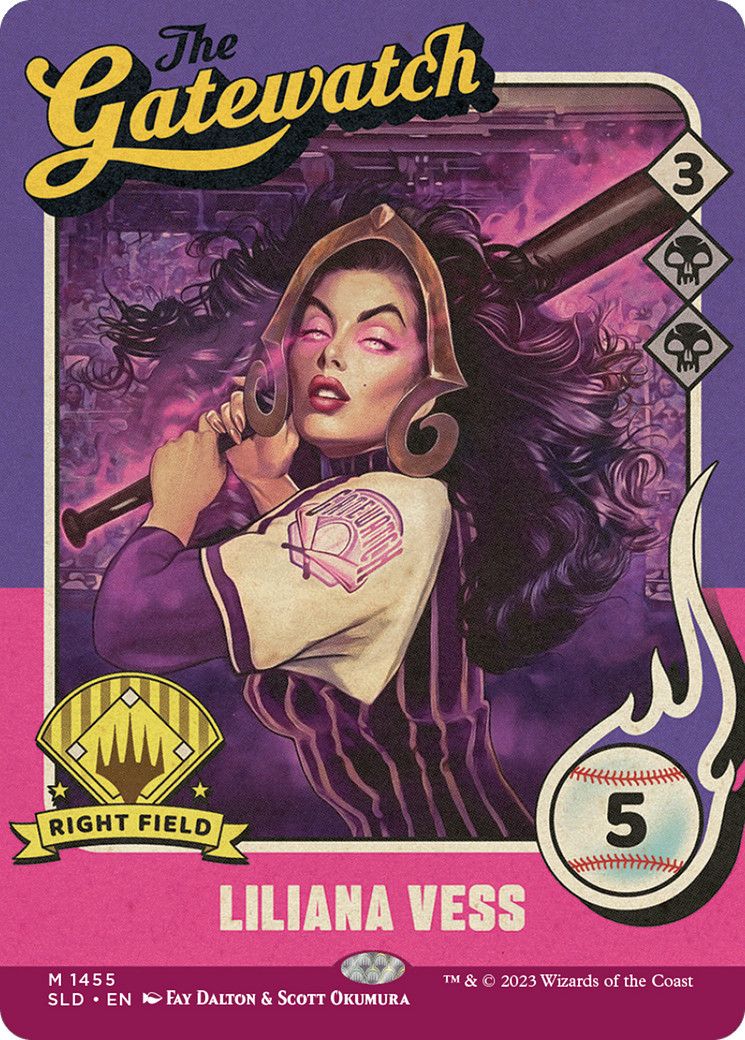 x1 Liliana Vess // Liliana Vess SLD MTG 1455 BORDERLESS MYTHIC M/NM 1x x1 Liliana Vess // Liliana Vess SLD MTG 1455 BORDERLESS MYTHIC M/NM 1x