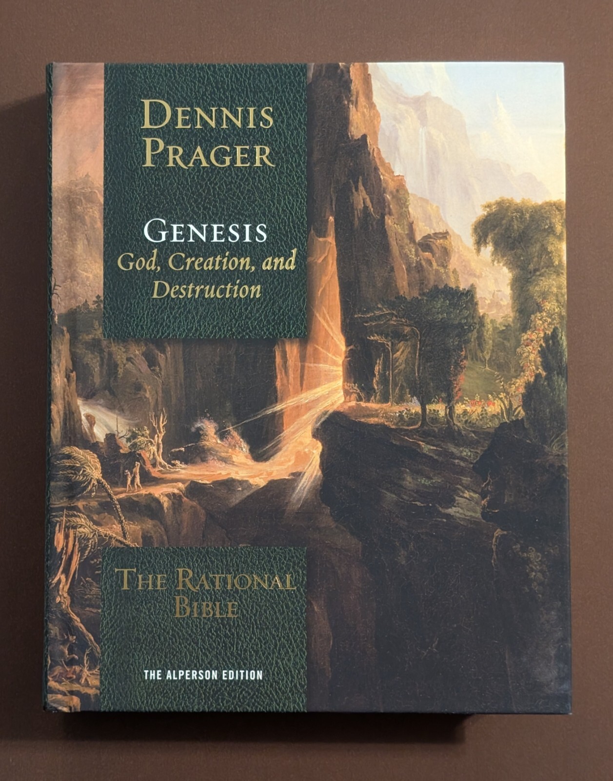 The Rational Bible: Genesis - Prager (2019 Hardcover) Alperson Edition Religion 