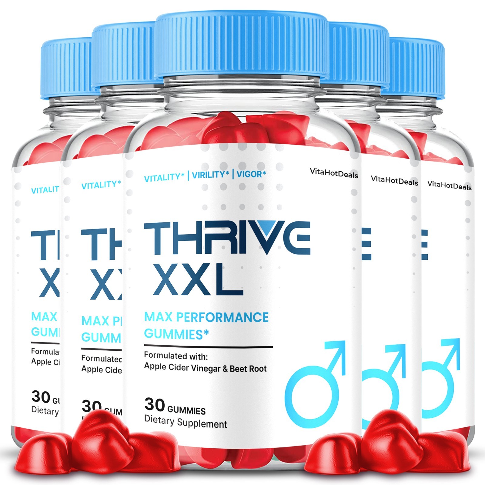Thrive XXL Gummies, Max Strength Formula, ThriveXXL Natural Supplement (5 Pack) Thrive XXL Gummies, Max Strength Formula, ThriveXXL Natural Supplement (5 Pack)