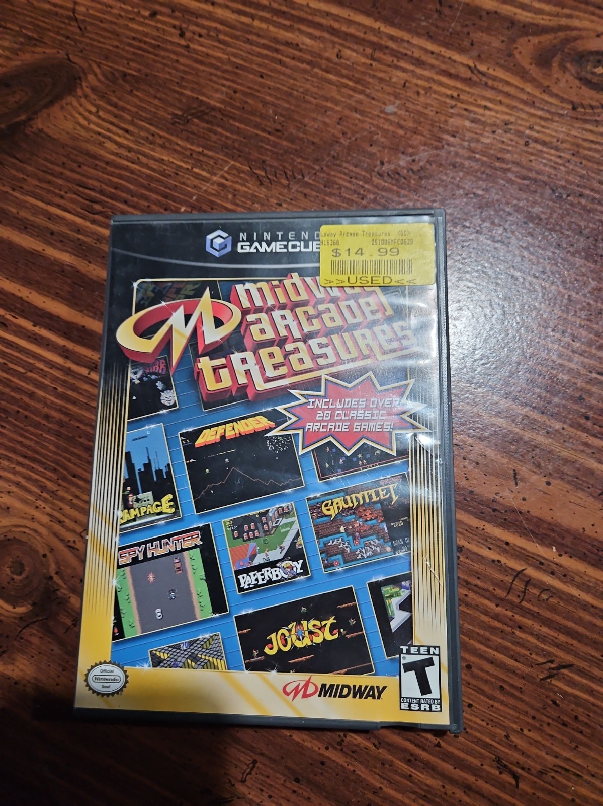 Midway Arcade Treasures (Nintendo GameCube, 2003) CiB.