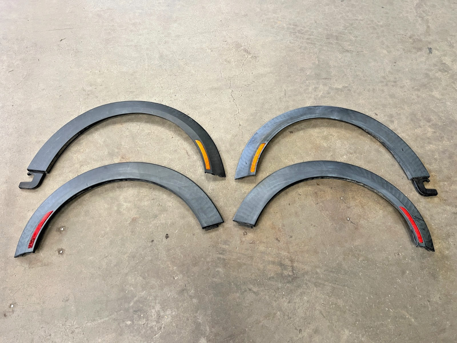 ⭐2015-2021 MINI COOPER FRONT & REAR WHEEL ARCH FLARE MOLDING SET OEM LOT2775