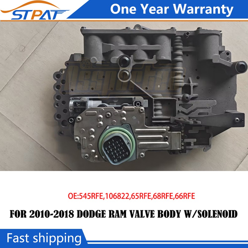 RENEWED OE 545RFE/65RFE/68RFE For 2010-2018 Dodge Complete Valve Body Solenoids