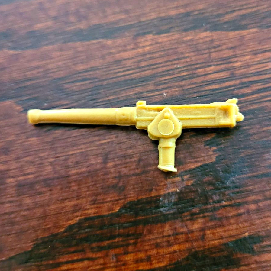 Vintage Marx Battleground Desert Fox Machine Gun Mount Tank #51 Vintage Marx Battleground Desert Fox Machine Gun Mount Tank #51
