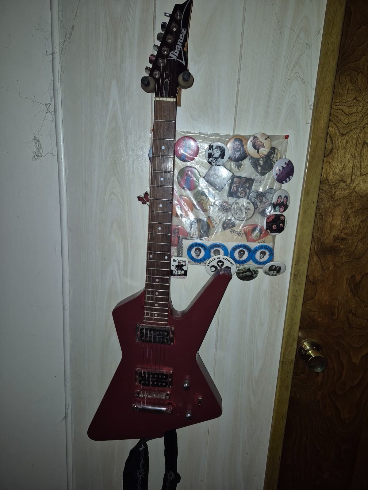 RARE 1970\'s Ibanez Destroyer Made in Japan/comes with gig bag--video