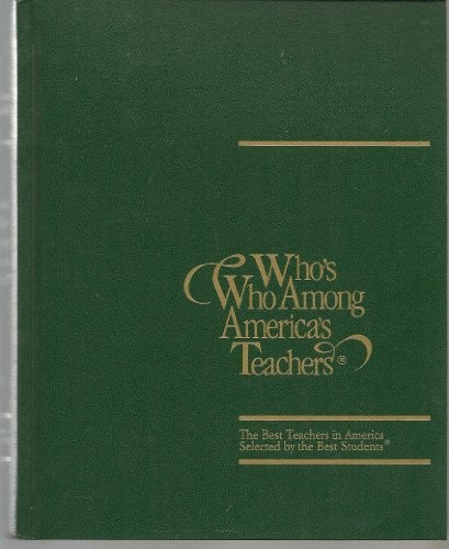 WHO\'S WHO AMONG AMERICA\'S TEACHERS, 1998 (WHO\'S WHO AMONG By Educational *VG+*