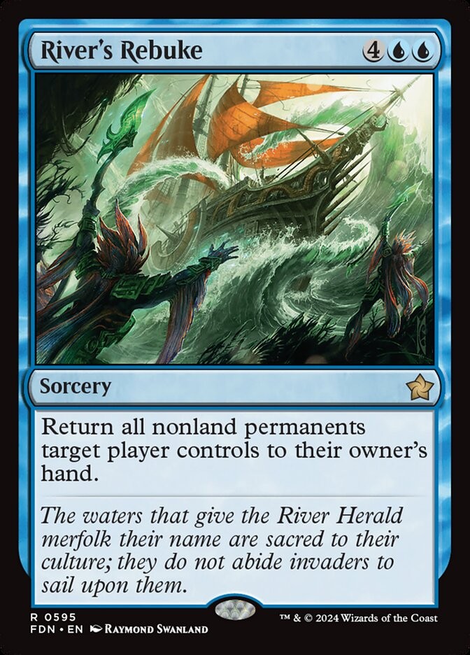 River\'s Rebuke 595 R FDN MTG NM