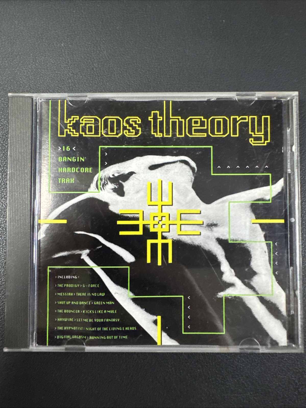 Kaos Theory [uk Import] CD Telstar 16 Bangin Hardcore Trax  Fast Ship 