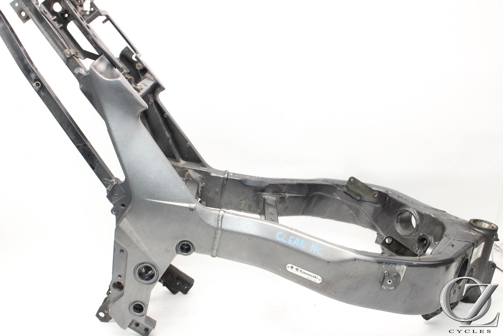 93-01 Kawasaki ZX11 Ninja Main Frame Chassis CLN CLR
