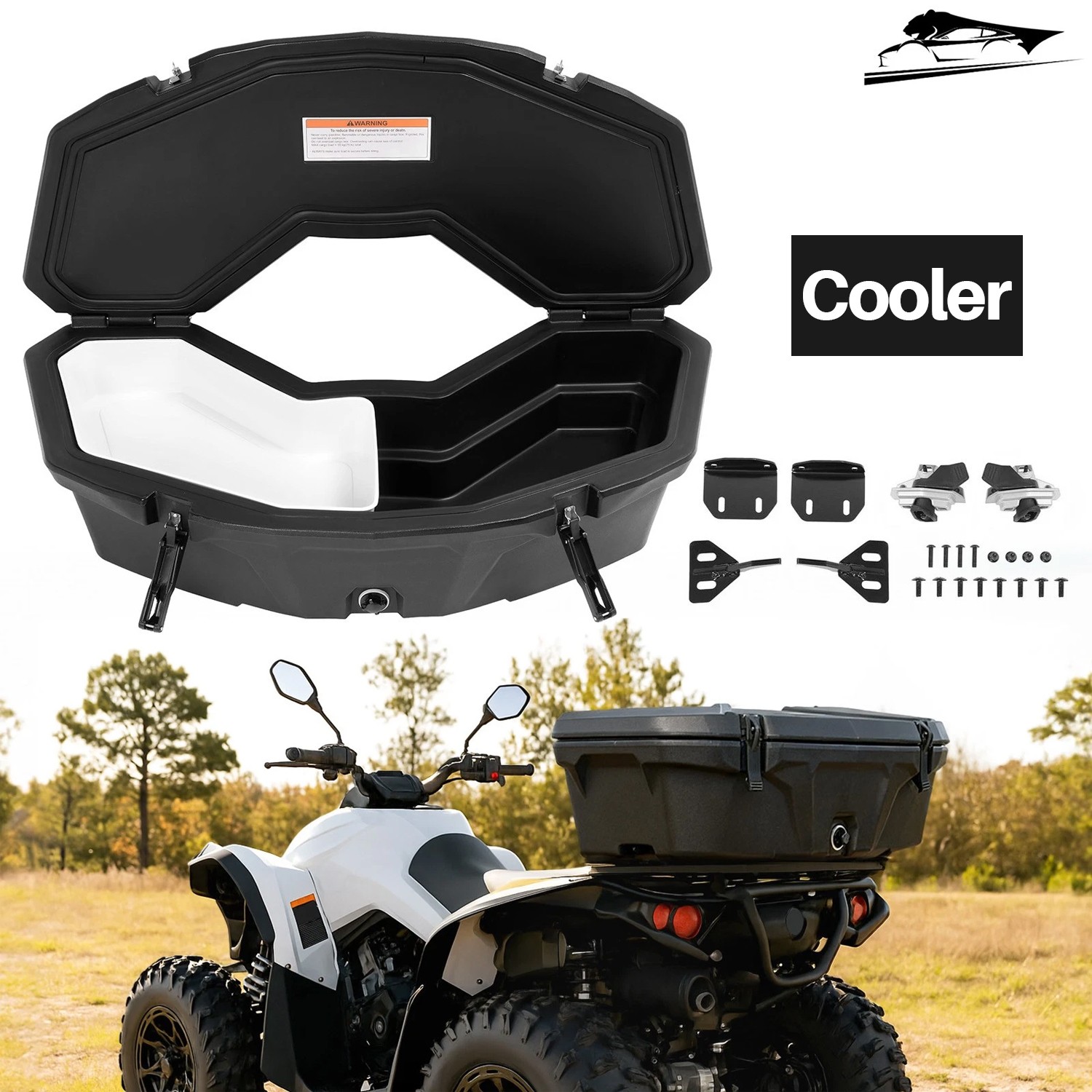 30L Rear Storage Cooler Box For Can-Am Renegade Outlander Maverick 3 #715004778
