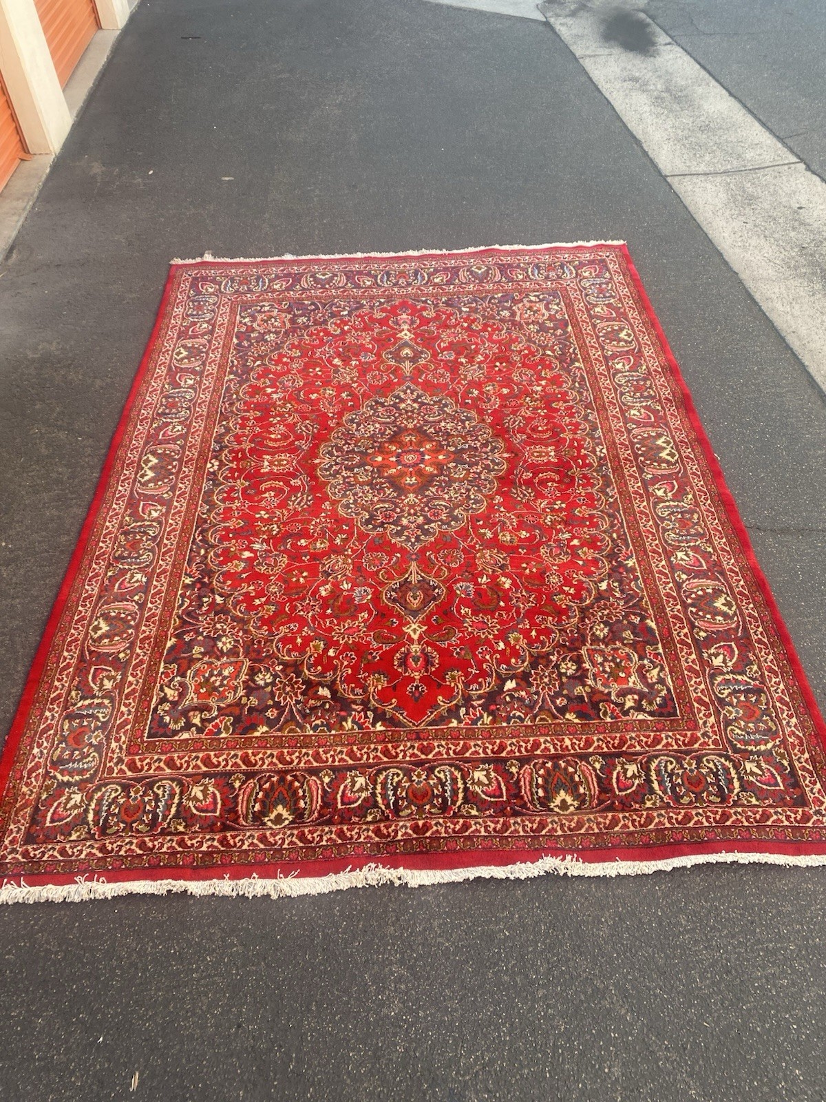 Vintage Oriental Rug Hand Knotted 11\'5\