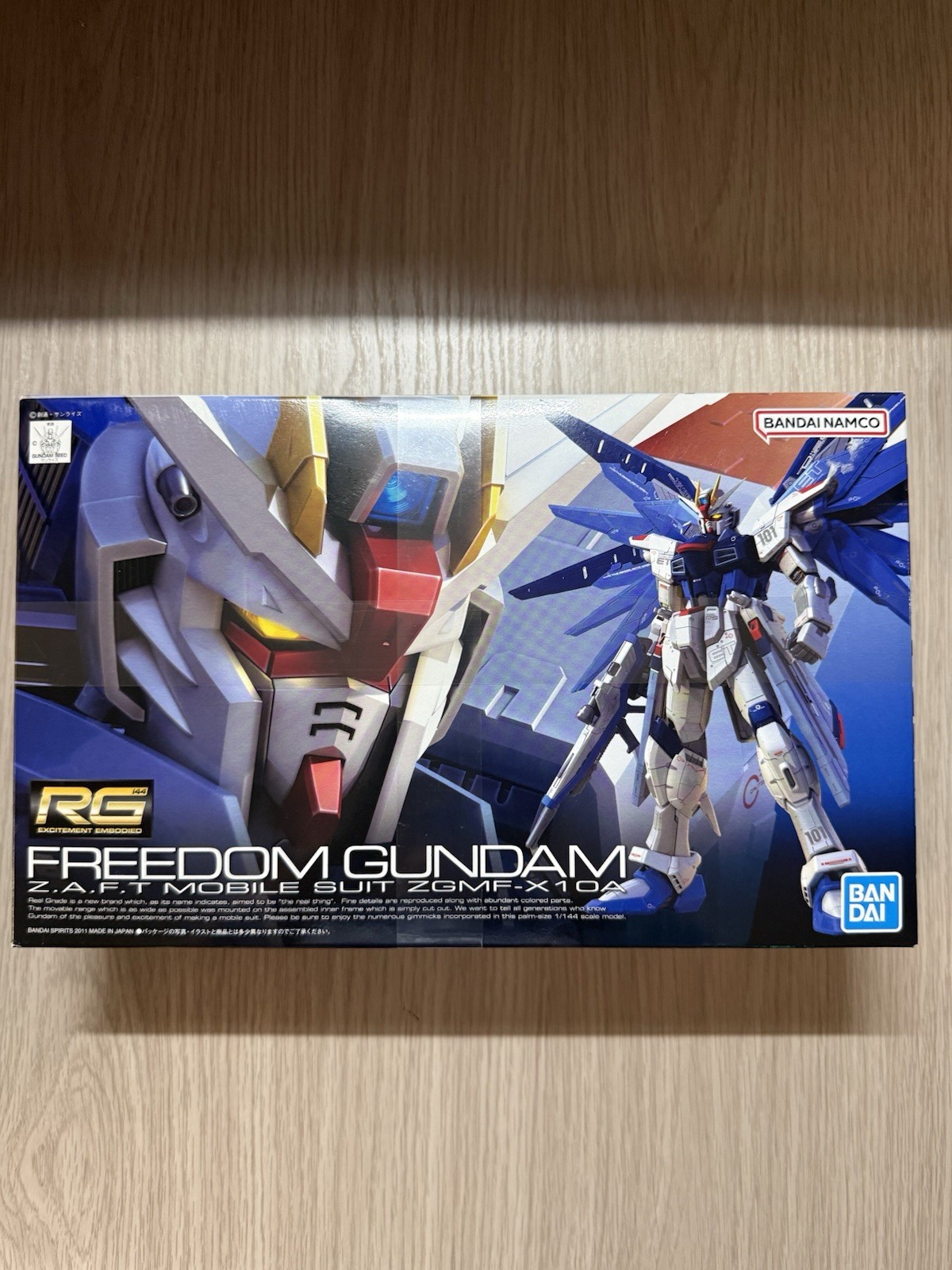 #37 RG 1/144 Freedom Gundam Model Kit Bandai Hobby BRAND NEW