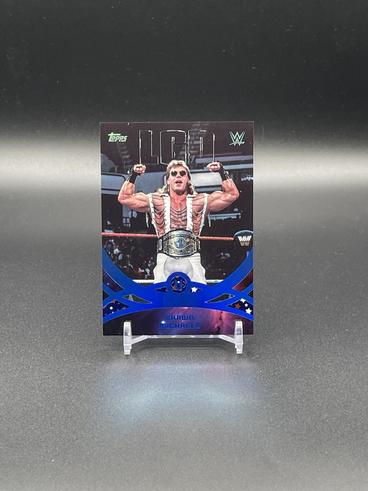 2026 Topps Universe WWE LGD Shawn Michaels RWB Case Hit