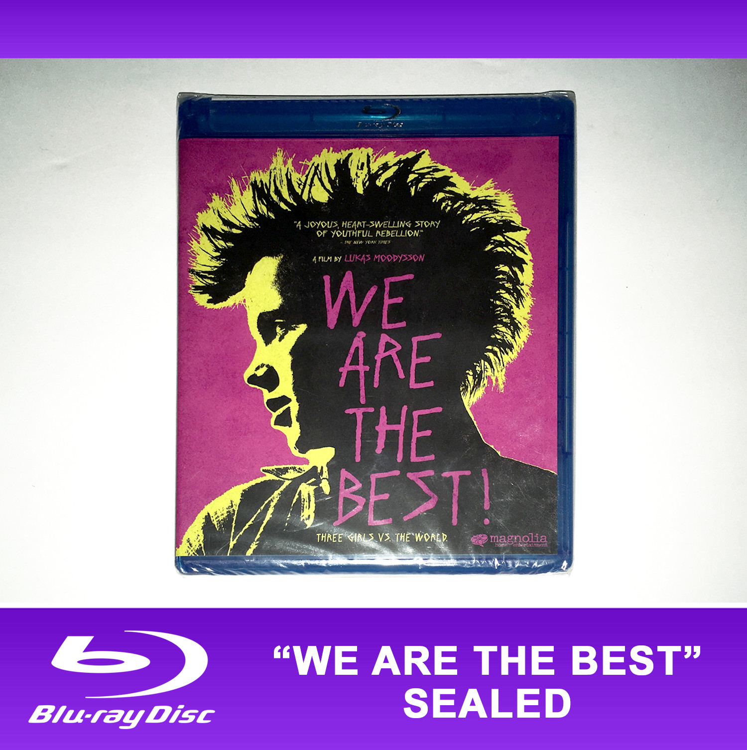 NEW We Are the Best Bluray Disc 2014 80s Girl Teen Punk Music Movie Power UK Fem NEW We Are the Best Bluray Disc 2014 80s Girl Teen Punk Music Movie Power UK Fem