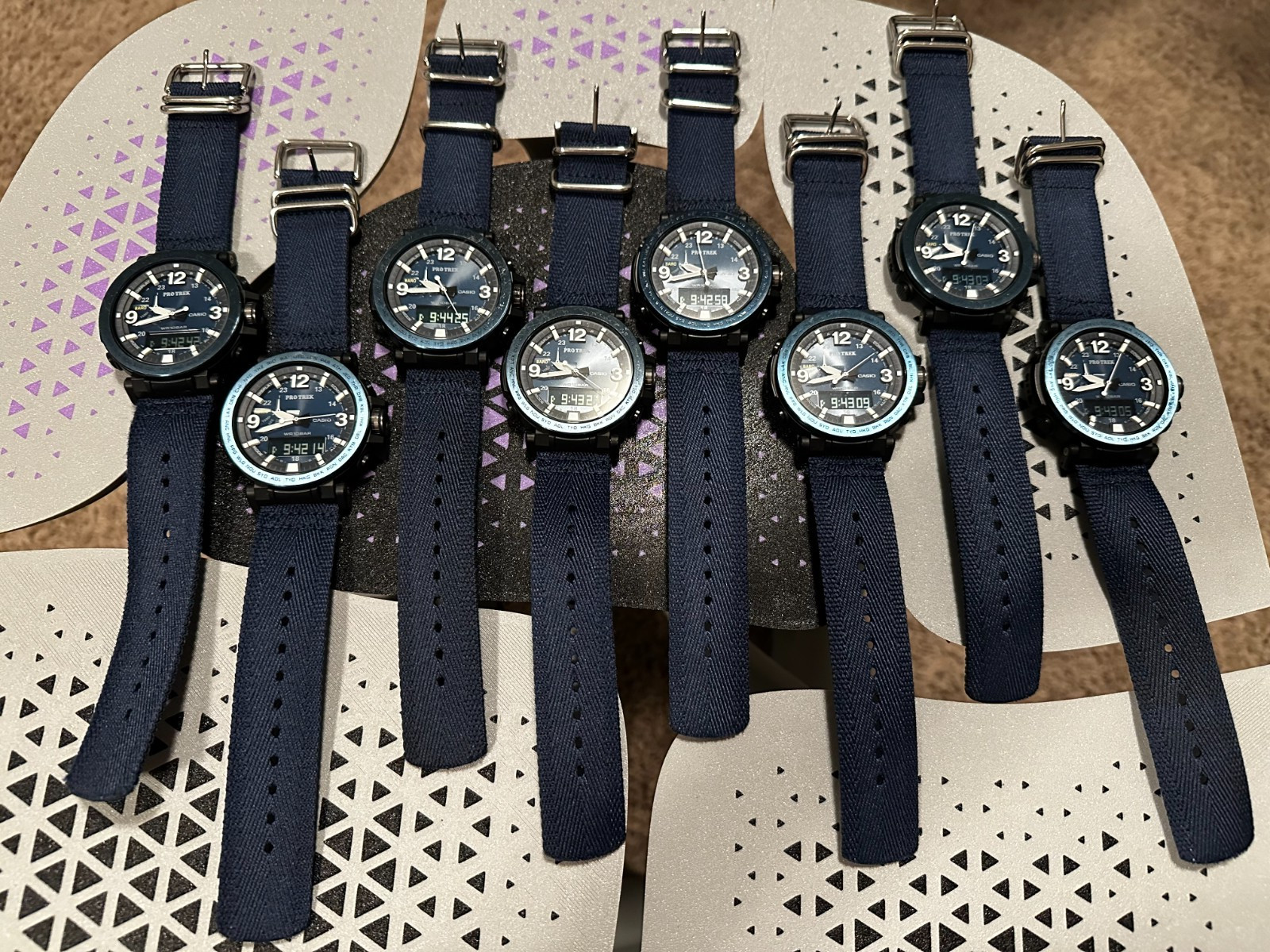 Casio Pro Trek Blue Men's Watch - PRG-600YB-USED normal wear