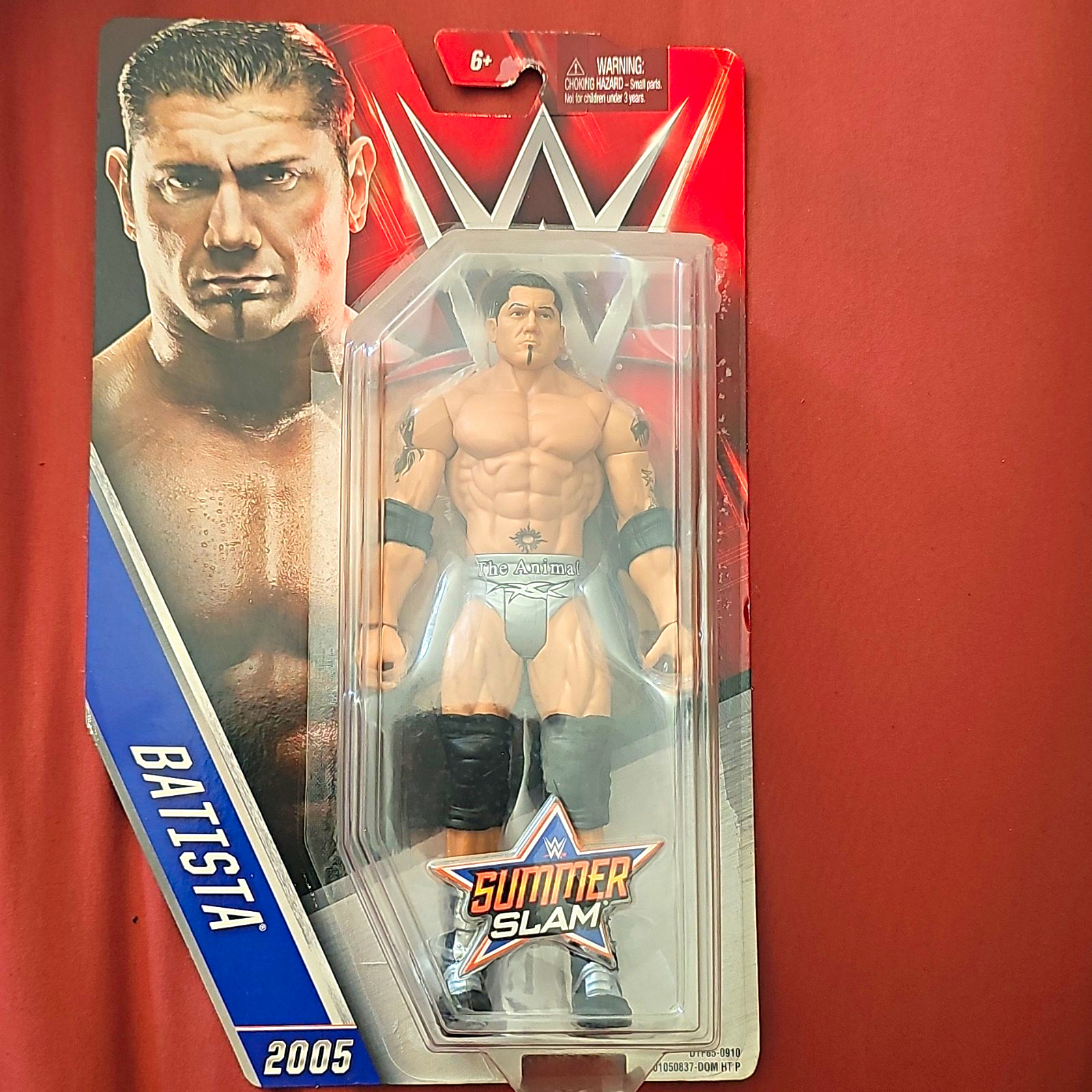 WRESTLING BATISTA FIGURE 2005 SUMMER SLAM WRESTLING BATISTA FIGURE 2005 SUMMER SLAM