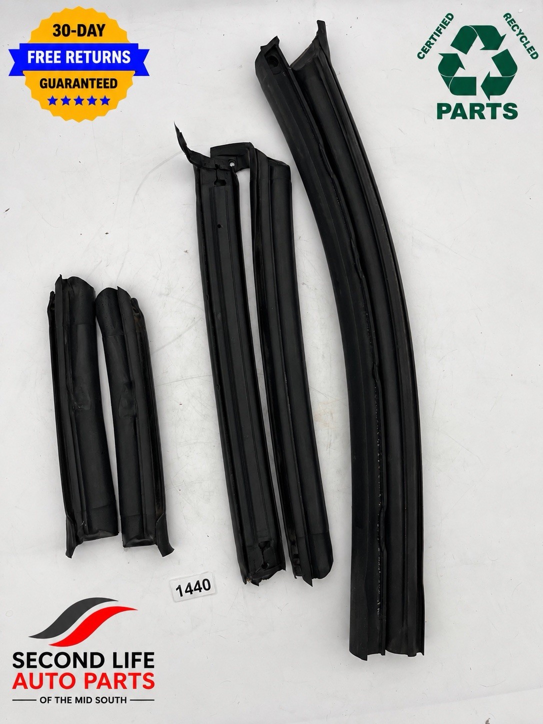 OEM 00-03 Toyota Solara Convertible Top Weatherstrips LH & RH Both Sides 6 Total