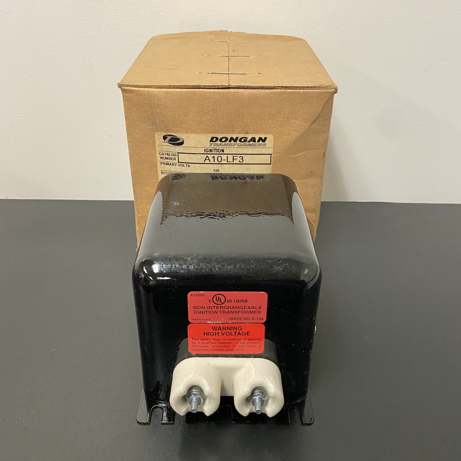 Dongan A10-LF3 Ignition, 120V, 60Hz, .250KVA (New w/ Box)