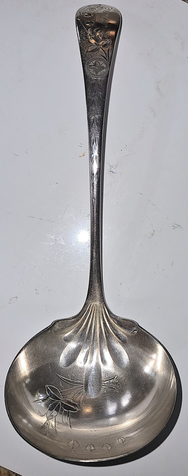 12 Inch Monroe Bridgman Engraved 12 Inch Monroe Bridgman Engraved