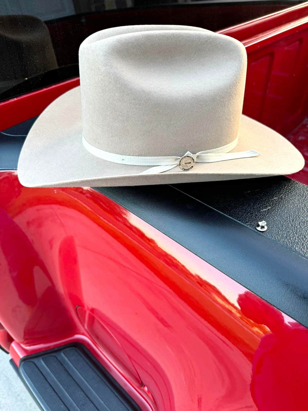 Vintage Stratton Western Cowboy Hat  Texas DPS Trooper (1970s)