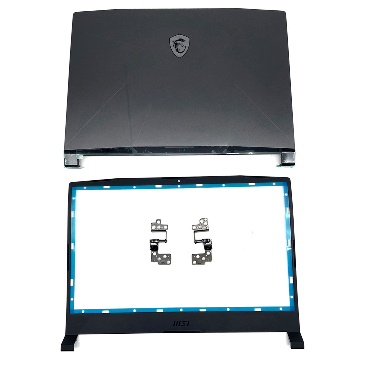 New Back Cover+Bezel Hinges For MSI Pulse GL66 Crosshair 15 MS-1581 Top Case Lid