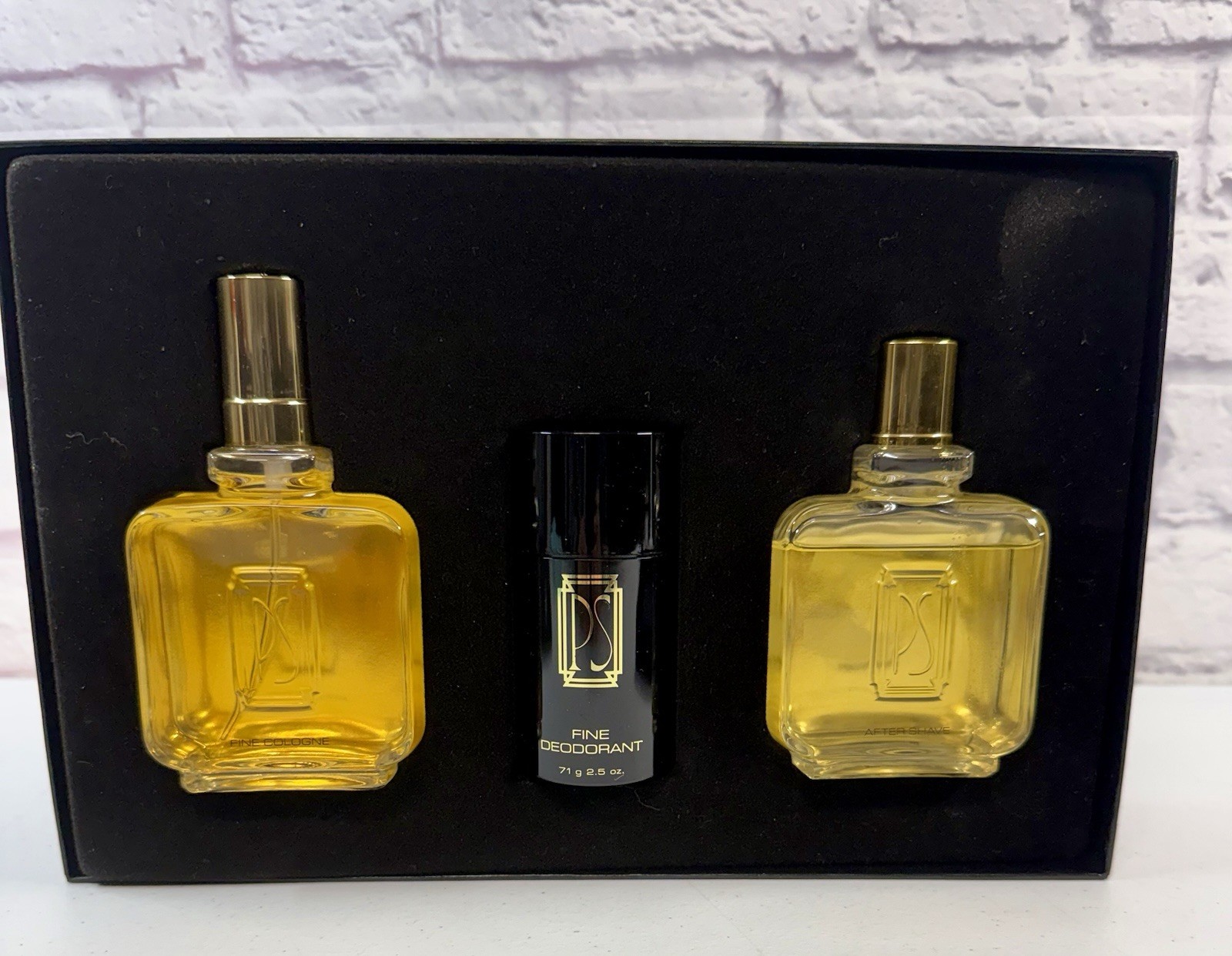 Vintage PAUL SEBASTIAN PS 3 Piece Gift Men Cologne Spray After Shave Deodorant Vintage PAUL SEBASTIAN PS 3 Piece Gift Men Cologne Spray After Shave Deodorant