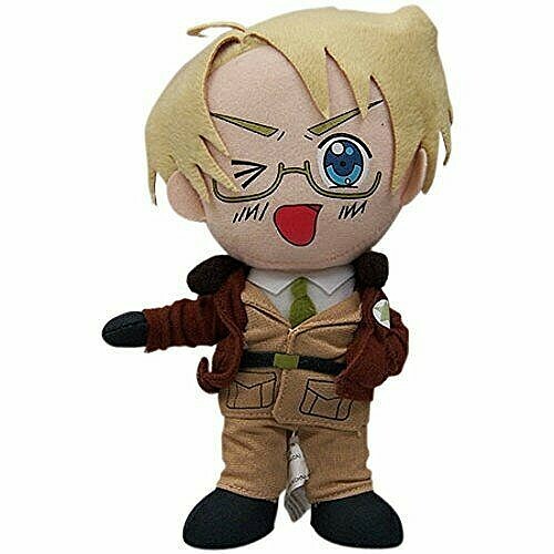 Hetalia Axis Powers America England Russia Plush Necklace Keychain Lanyard Cards