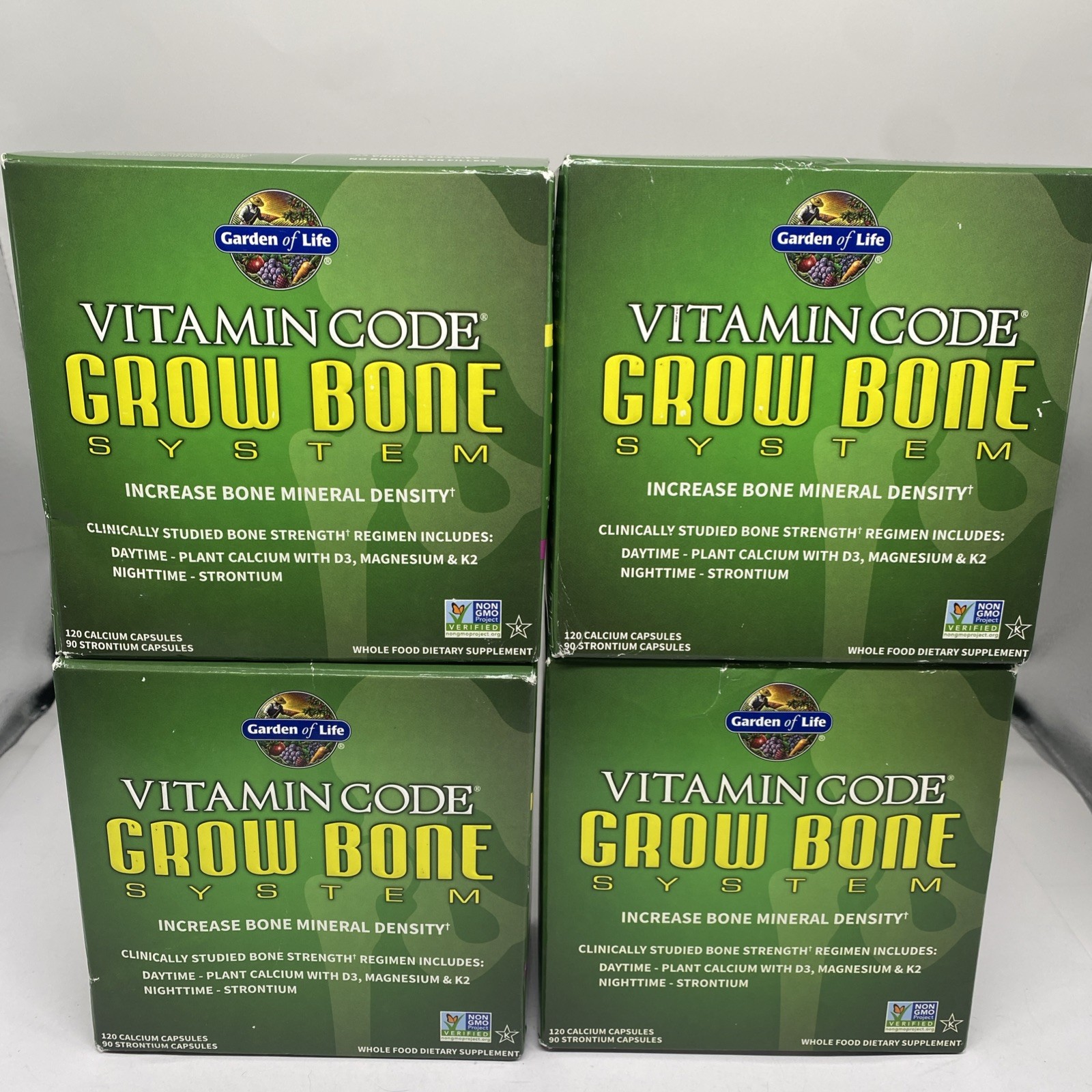 4 BOXES Garden Of Life Vitamin Code Grow Bone Kit 10/2026 Reduced Price🚨NonGMO