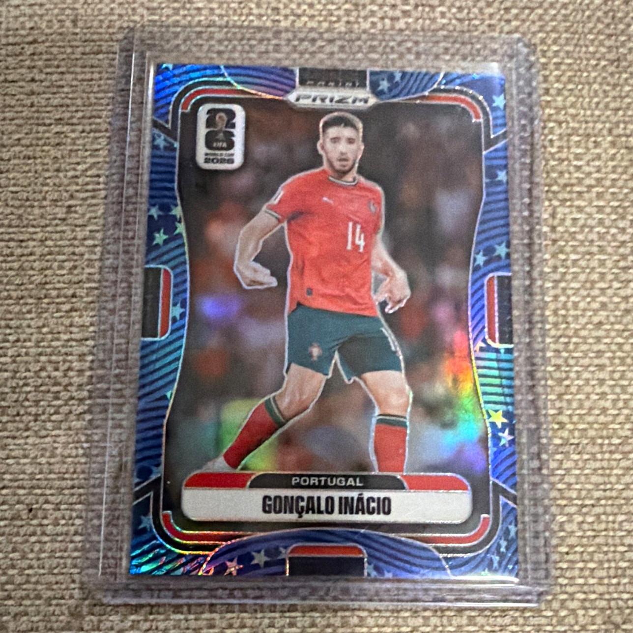 Panini 2026 Prizm FIFA World Cup Gonçalo Inácio Portugal #363 Old Glory /94 Panini 2026 Prizm FIFA World Cup Gonçalo Inácio Portugal #363 Old Glory /94