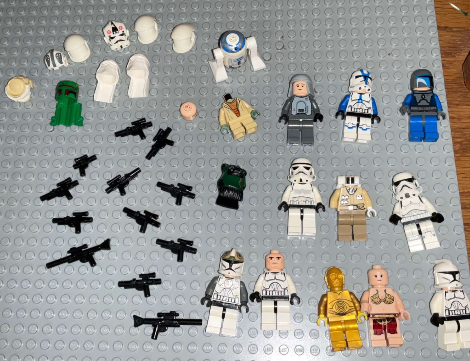 LEGO STAR WARS MINIFIGURE FIGURES LOT PLUS PARTS WEAPONS X 11 LEGO STAR WARS MINIFIGURE FIGURES LOT PLUS PARTS WEAPONS X 11