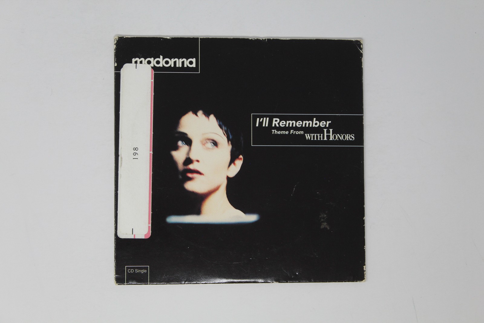 Madonna I'll Remember Theme From with Honors CD Single