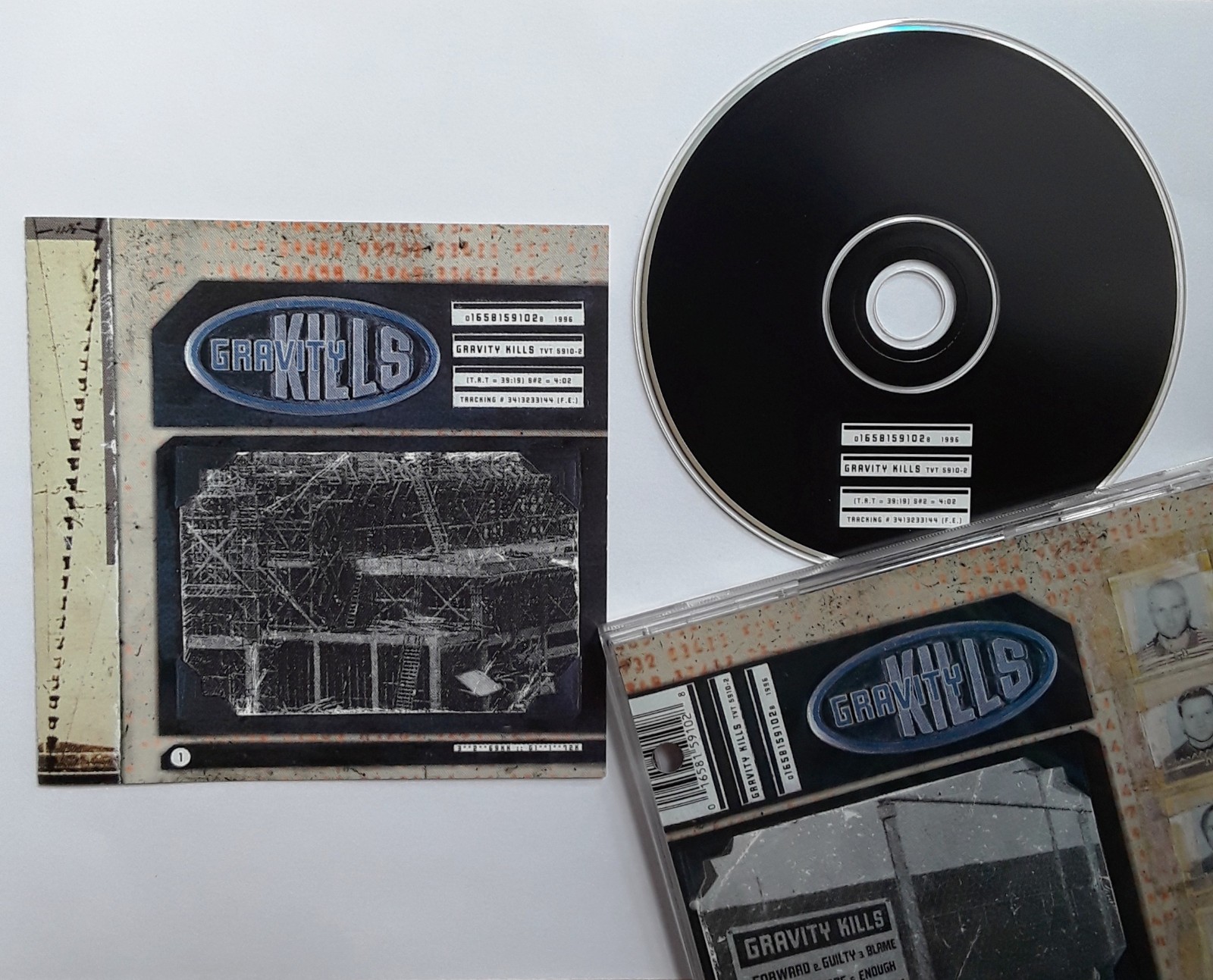 Gravity Kills Gravity Kills MINT CD 1996 TVT stabbing westward nine inch nails Gravity Kills Gravity Kills MINT CD 1996 TVT stabbing westward nine inch nails