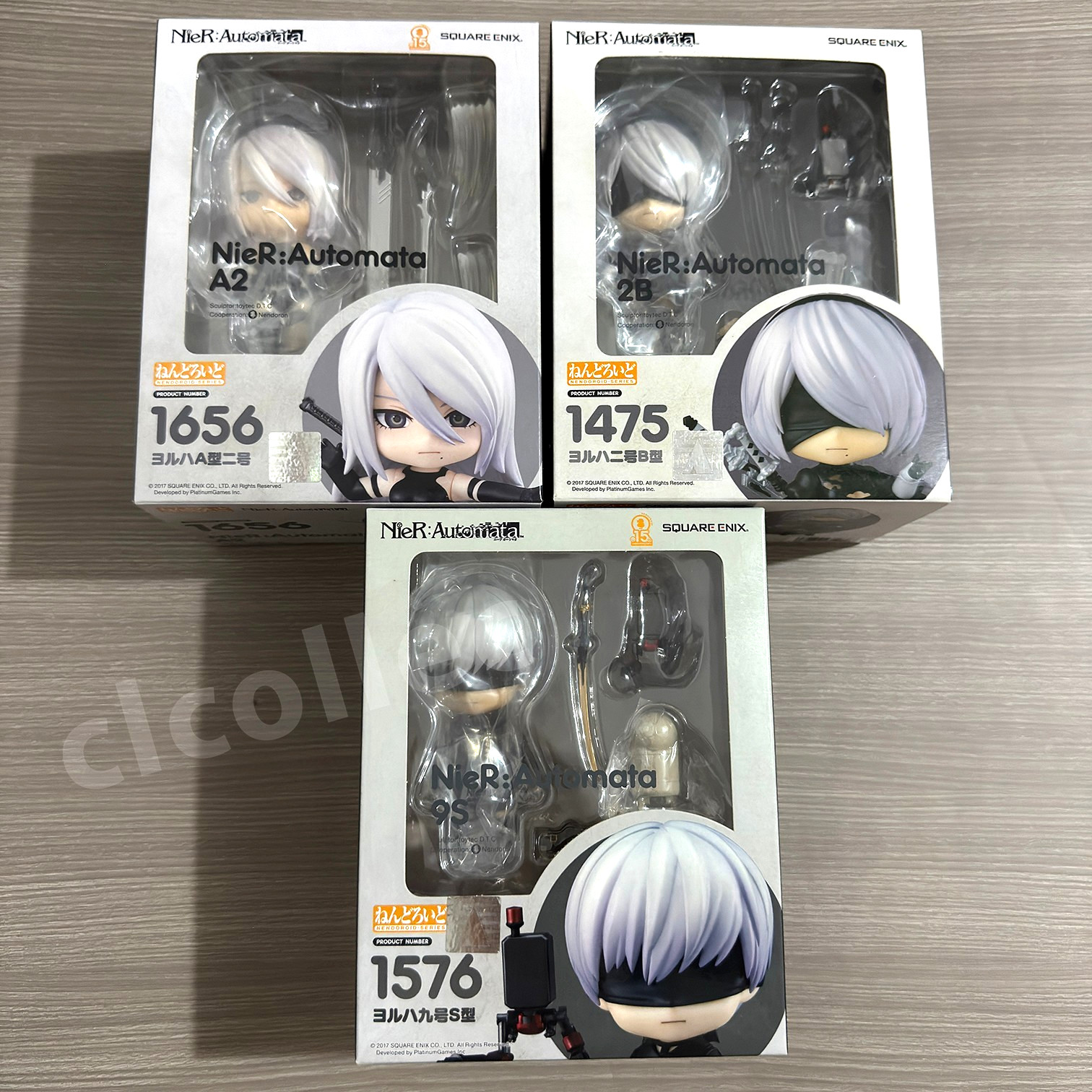 NEW NieR:Automata Nendoroid Set - 2B, 9S, A2 Figures (#1475 #1656 #1576)