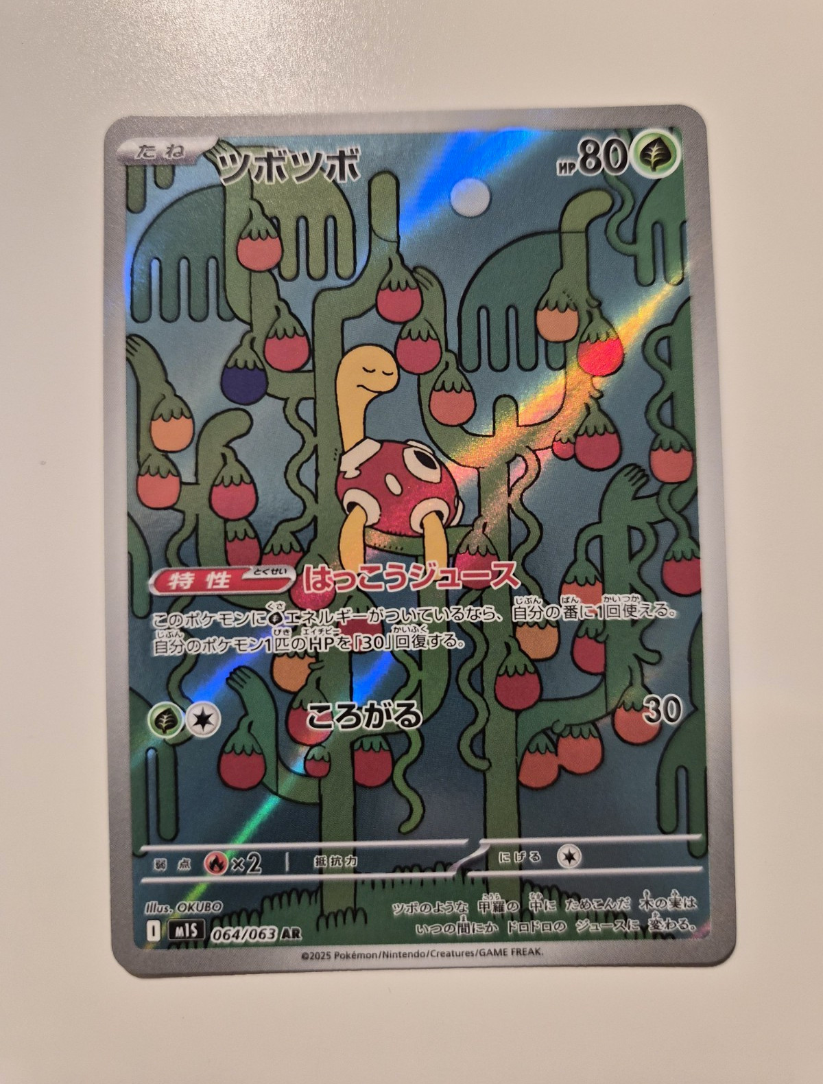 The Pokémon Company Shuckle 064/063 M1s Art Rare Holo 80HP Jpn The Pokémon Company Shuckle 064/063 M1s Art Rare Holo 80HP Jpn