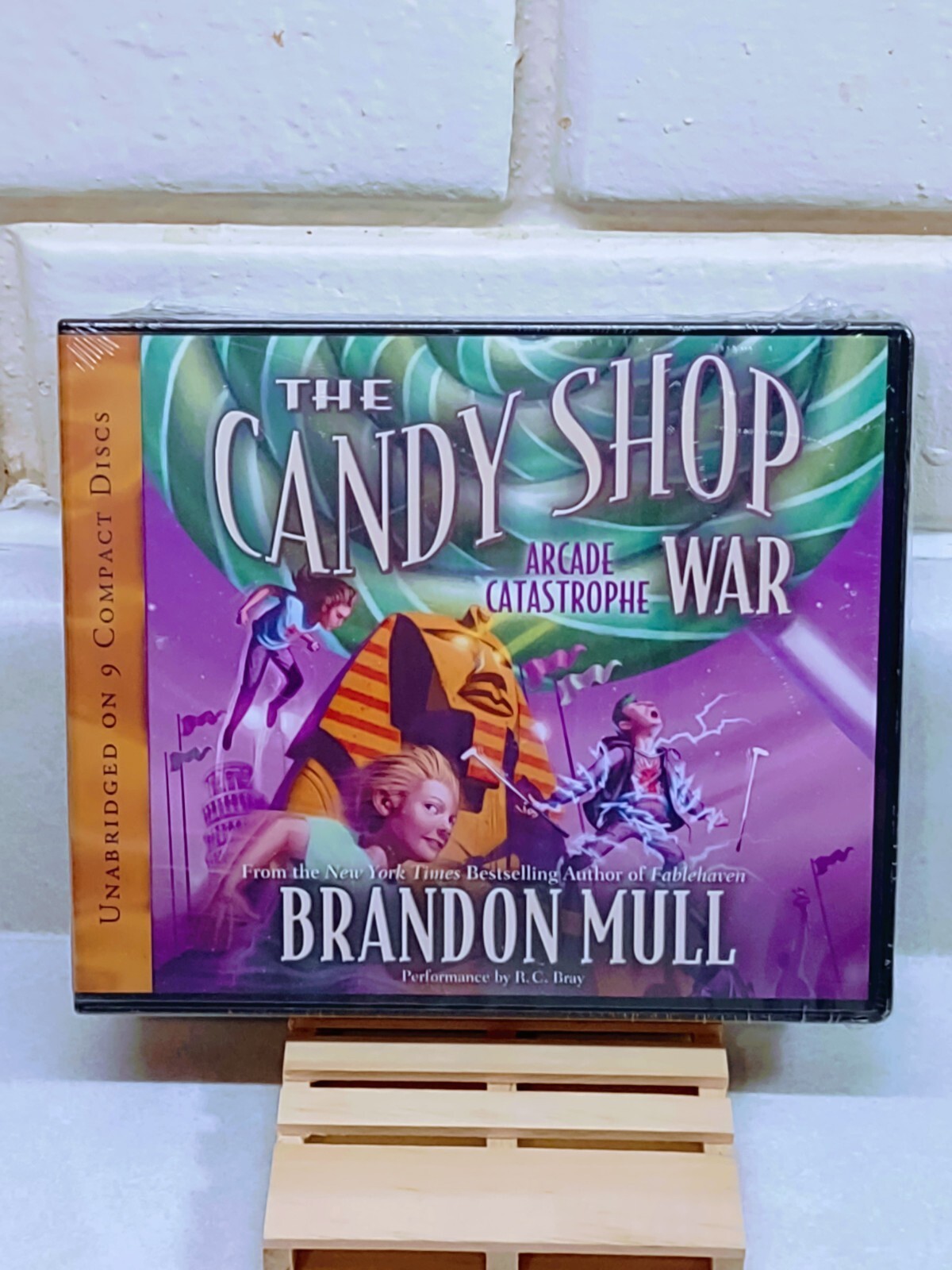 THE CANDY SHOP WAR (ARCADE CATASTROPHE) by BRANDON MULL- AUDIO BOOK ON CD THE CANDY SHOP WAR (ARCADE CATASTROPHE) by BRANDON MULL- AUDIO BOOK ON CD