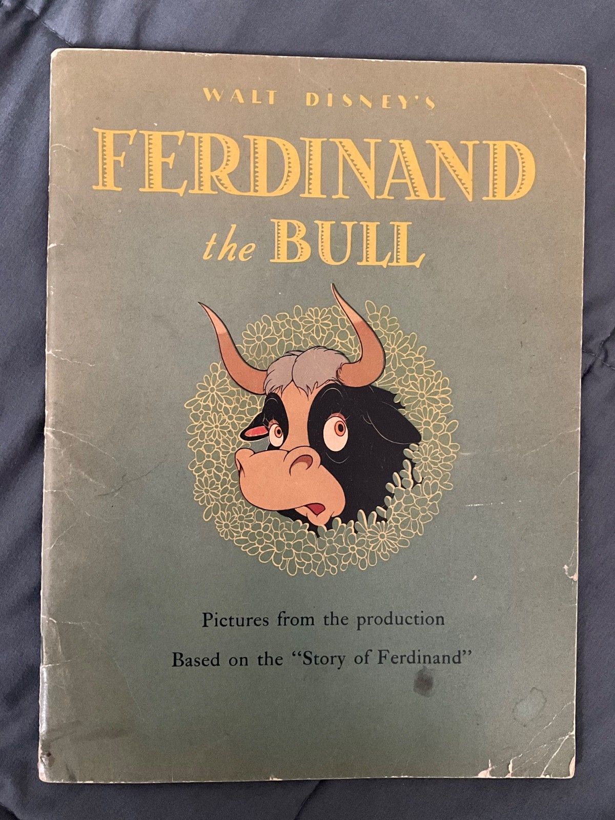 1938 Walt Disney’s Ferdinand the Bull Whitman Book Munro Leaf Robert Lawson 1938 Walt Disney’s Ferdinand the Bull Whitman Book Munro Leaf Robert Lawson