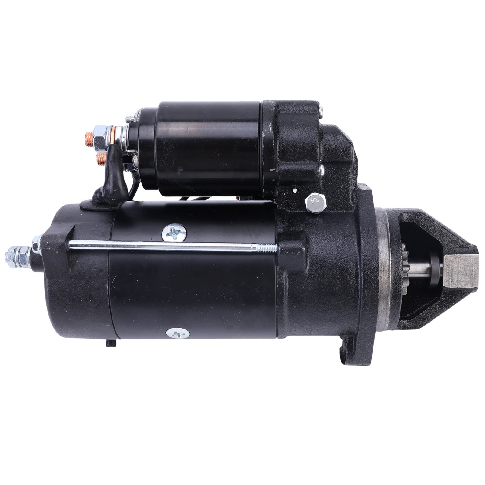 Black 12V Starter Motor for Deutz Engine TD 2.9 TD 3.6 TCD 2.9 TCD29, 04131602