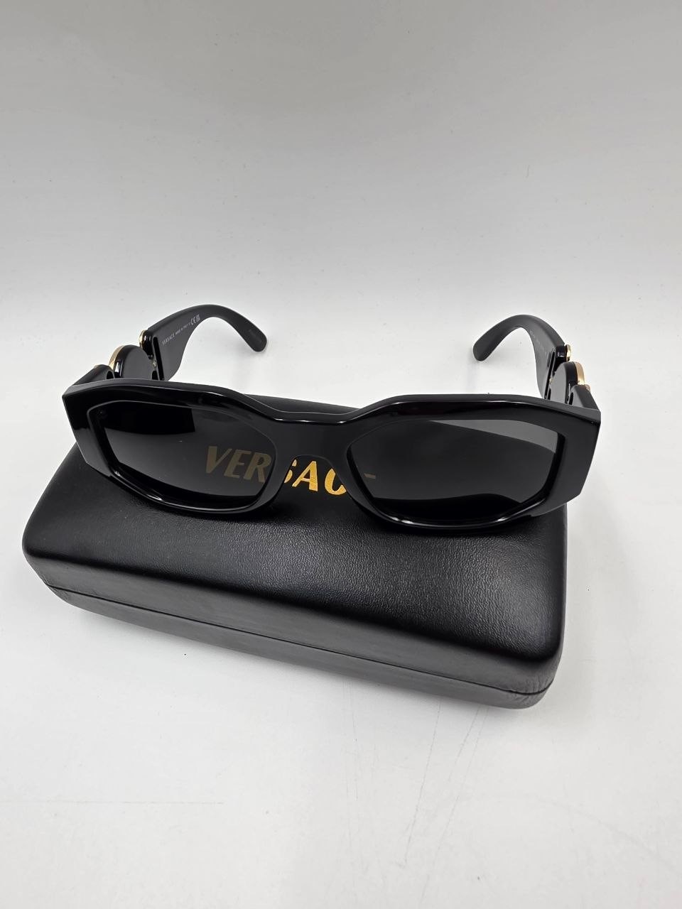 Versace Unisex black Sunglasses 0VE4361 GB1/87 53mm NEW