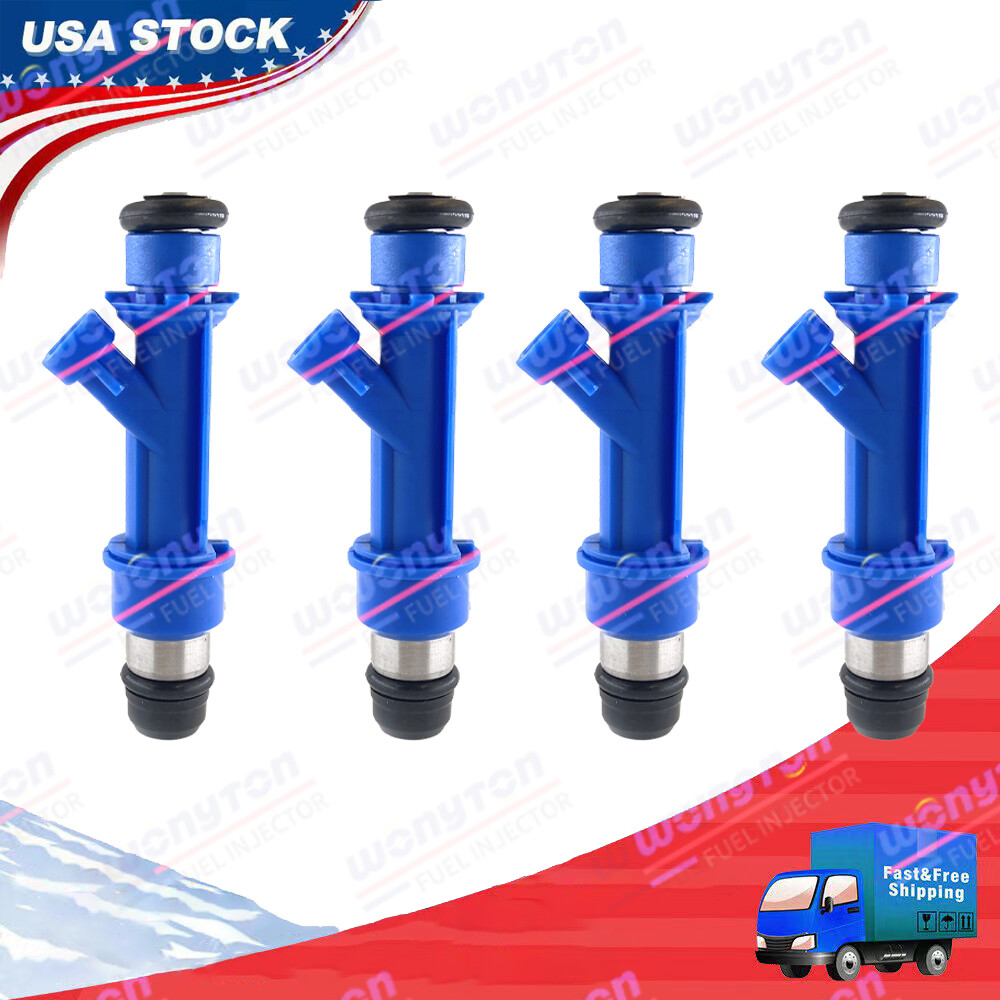4Pcs Upgrade 8-Hole Fuel Injectors For 04-07 CANYON-COLORADO-I-280-I-290 2.8L