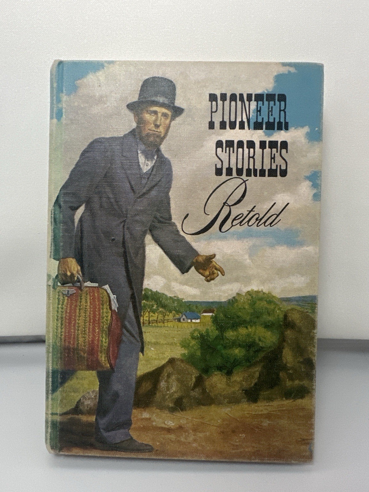 VTG 1956 Pioneer Stories Retold 7th Day Adventist Hist. Review & Herald Book