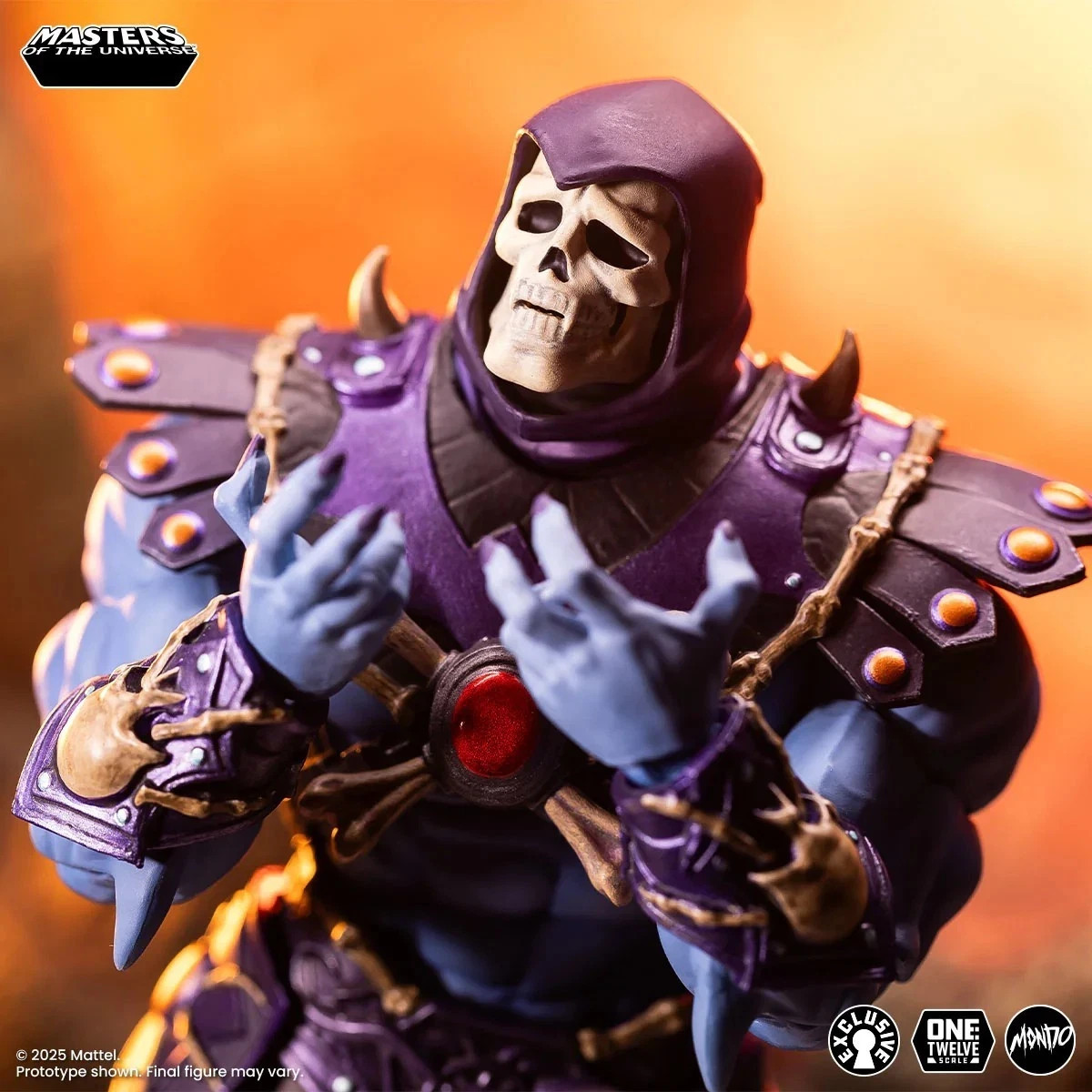 MONDO EXCLUSIVE TIMED ED - MOTU 200X - Skeletor 1/12 Scale Figure FACTORY SEALED