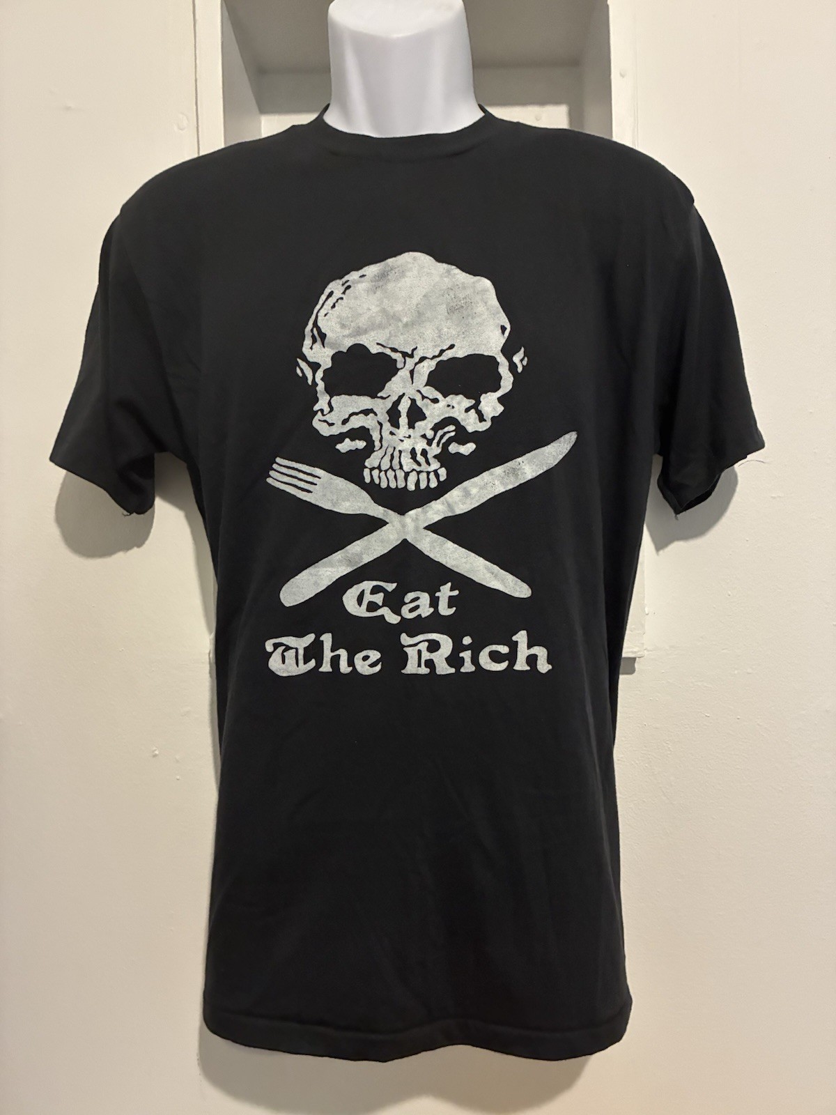 Patti Smith Eat the Rich t-shirt vintage single stitch Ramones Dead Kenndys punk