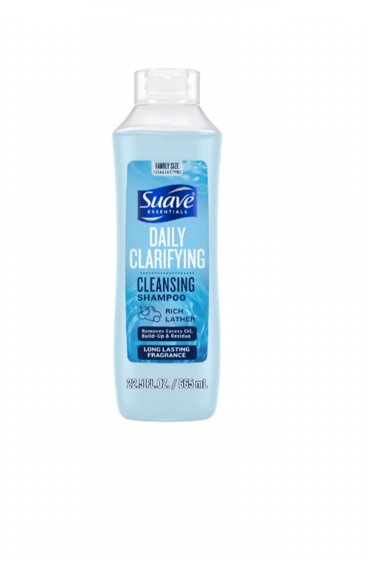 Suave Essentials Daily Clarifying & Cleansing Shampoo, 22.5 fl oz