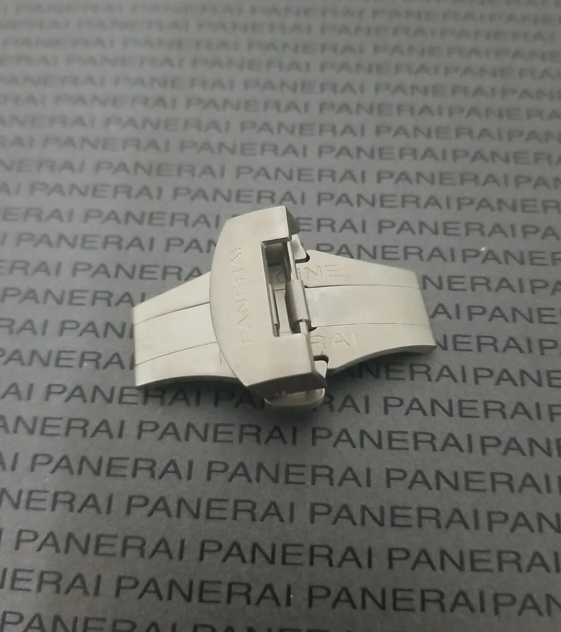Panerai 22mm OEM Folding Deployment Deployant BDR Brushed Steel Buckle PAV00634