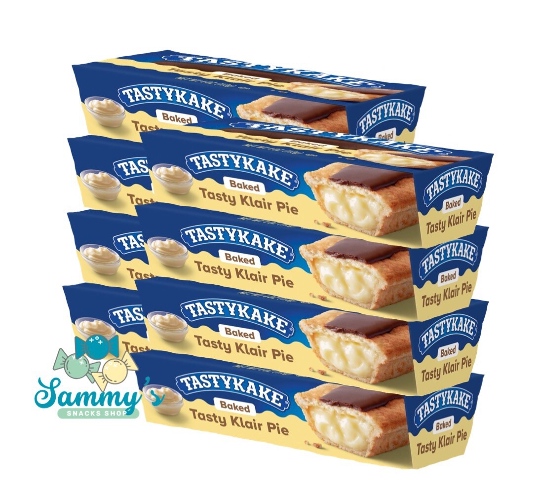 Tastykake 8 Baked Tasty Klair Pies Tastykake 8 Baked Tasty Klair Pies